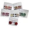 Floral acetic acid shark grab hairpin, fashionable large hairpin, anti-slip and durable Item Picture
